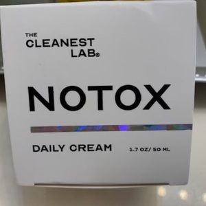 The cleanest lab Notox daily cream 1.7 oz